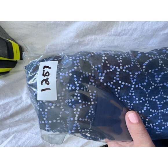 T ByTalbots  Button-Front Dress Size‎ M Navy/ White Tennis Pickleball - Picture 11 of 11